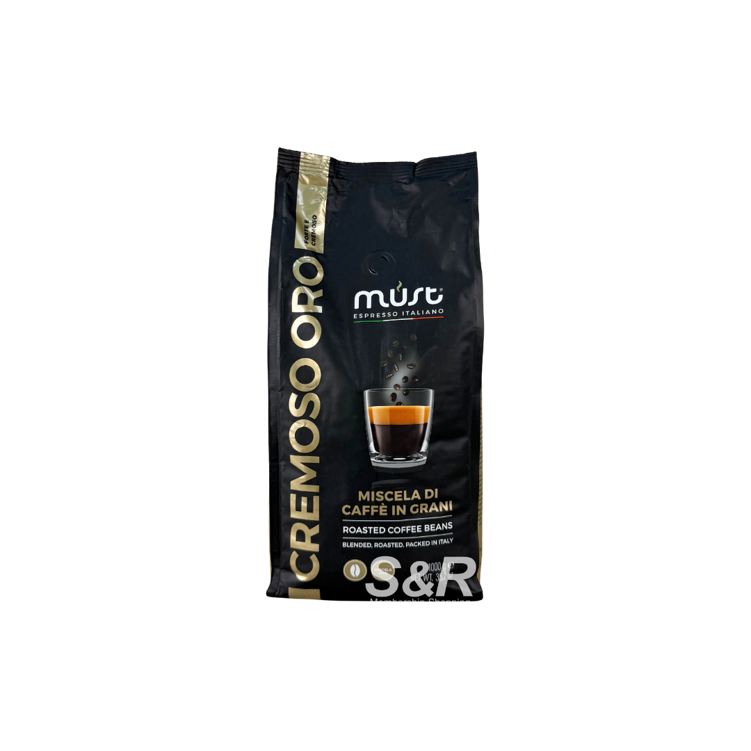 Must Roasted Coffee Bean Cremoso Oro 1kg Must Roasted Coffee Bean Cremoso Oro 1kg